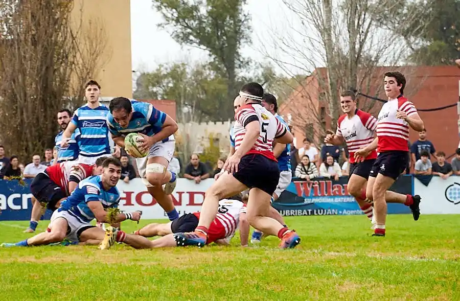 Luján Rugby festejó en el clásico y recuperó terreno en la URBA