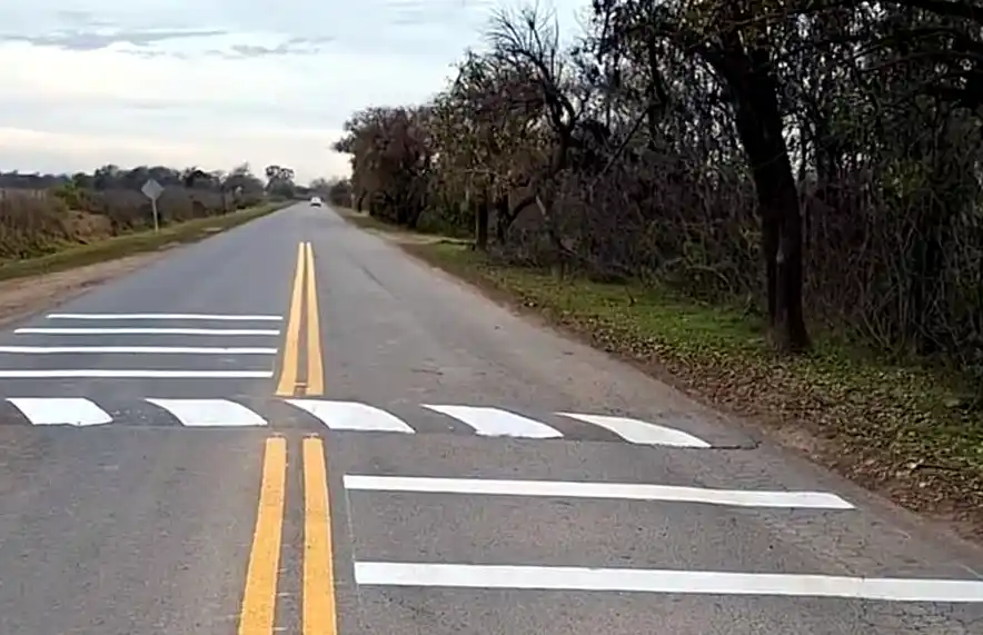 Nuevas tareas de señalización vial en diversos puntos del distrito 37 Señalización vial