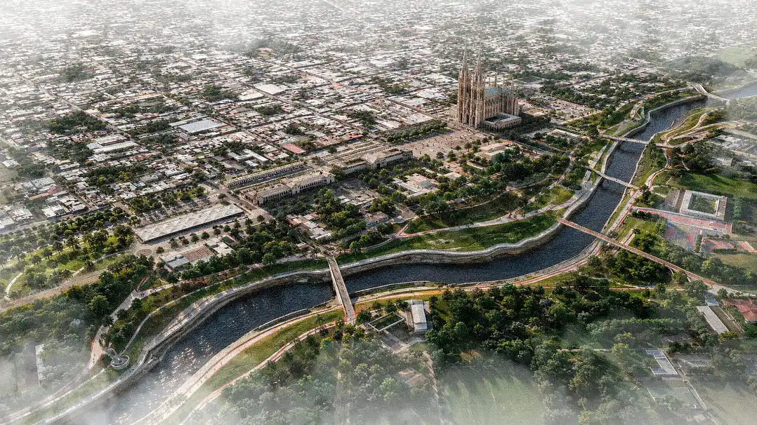 Proyecto de acceso a Luján: cómo cambiaría el ingreso a la Basílica y el frente del río 39 Proyecto de acceso a Luján