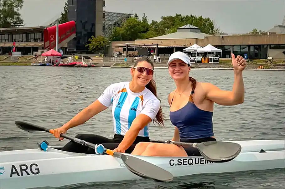 Dos medallas y una actuación mundial para Candelaria Sequeira