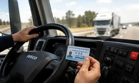 licencia conducir profesional