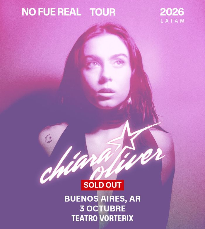 Chiara Oliver agotó entradas y amplía el aforo para su show en Buenos Aires 36 Chiara Oliver en el teatro Vorterix