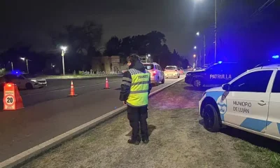 Operativo de control vehicular