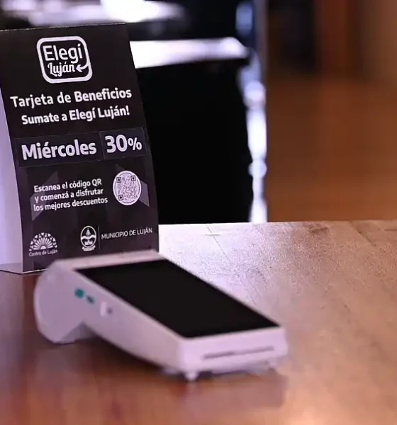Tarjeta de beneficios Elegí Luján