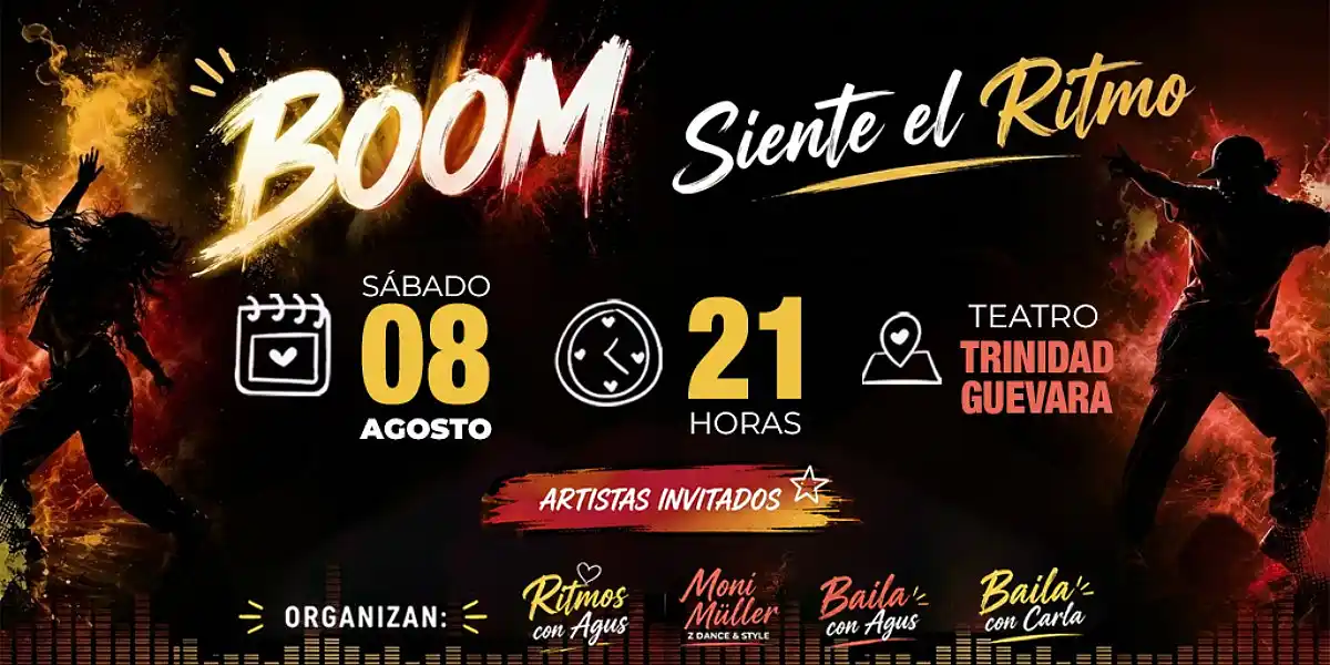 Actividades para el fin de semana con música, teatro y gastronomía para toda la familia 34 Boom siente el ritmo