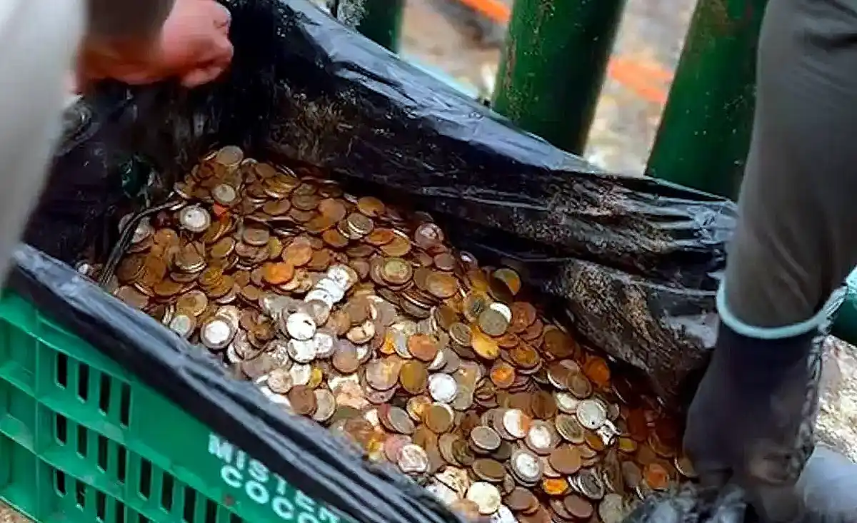 contaminación por monedas