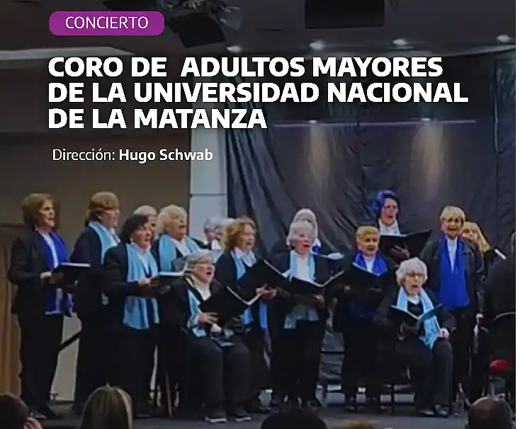 Agenda cultural con música, teatro y gastronomía para el fin de semana 36 Coro Adultos