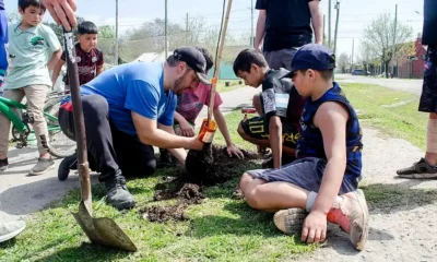 Villa del Parque sumó árboles nativos