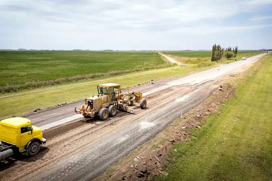 Obras en la Ruta 6: qué trabajos realiza la Provincia 37 Obras en la Ruta 6
