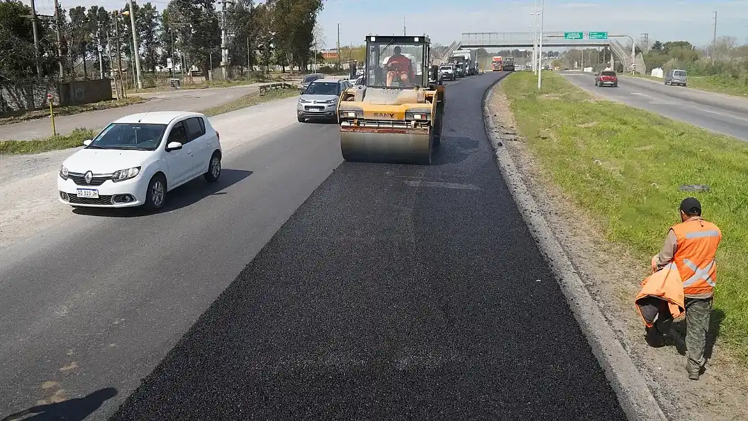 Obras en la Ruta 6: qué trabajos realiza la Provincia 36 Obras en la Ruta 6