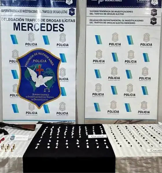 Drogas en Luján: dos operativos, tres aprehendidos y más de un kilo de cocaína