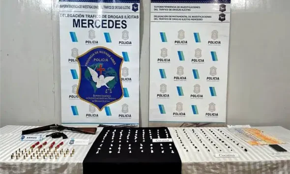 Drogas en Luján: dos operativos, tres aprehendidos y más de un kilo de cocaína
