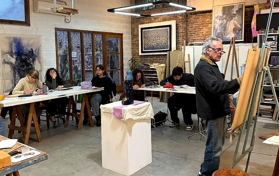 Luján Fábrica: 300 inscriptos para aprender arte sacro y oficios culturales
