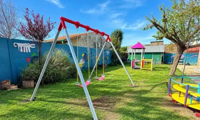 Nuevos juegos infantiles para 4 jardines de infantes