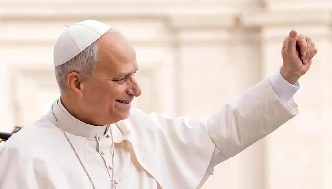 Visita del Papa León