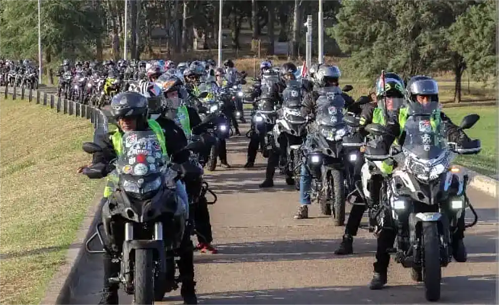 Peregrinación de Motociclistas a Luján