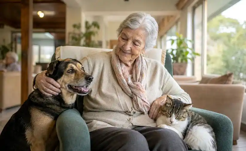 Adultos mayores y mascotas: el proyecto que busca cambiar la vida en los geriátricos 37 Adultos mayores y mascotas