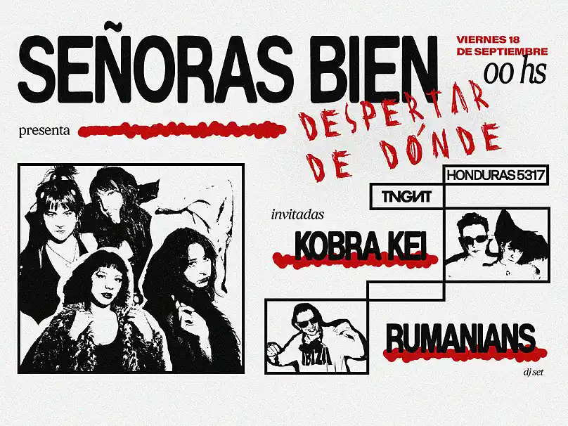 Señoras Bien llega a Buenos Aires con su disco debut 35 Señoras Bien llega a Buenos Aires con su disco debut