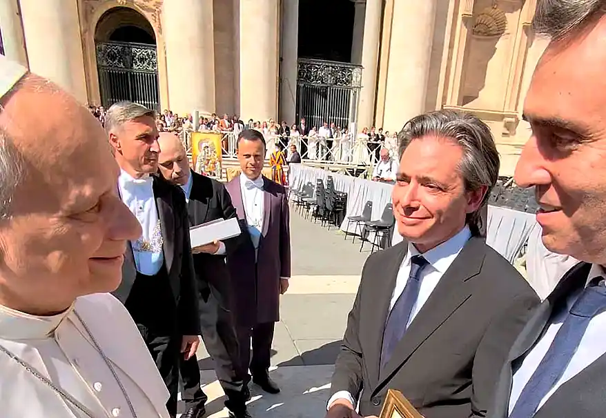 León XIV en Luján: la ciudad se prepara para recibir millones 37 Boto visita papa León