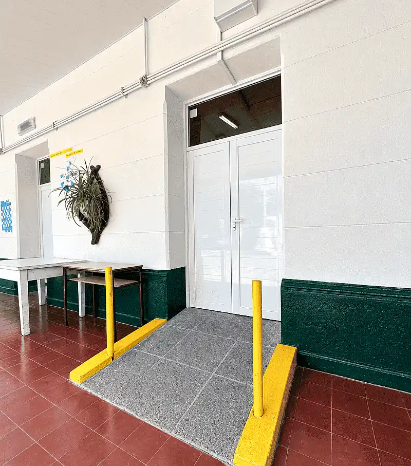 Obras en escuelas de Open Door