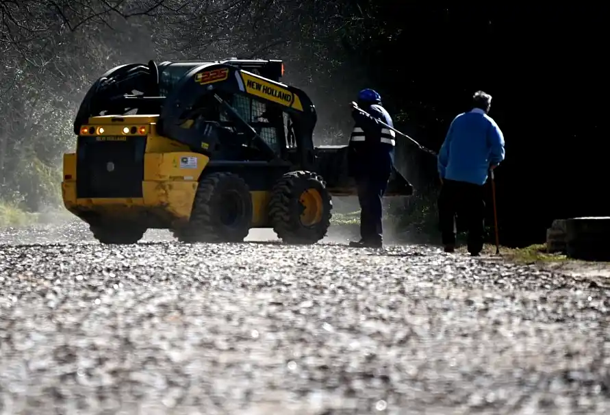 Obras en Luján: 14 tramos de calles fueron mejorados en San Cayetano 34 mejoramiento vial en el barrio San Cayetano