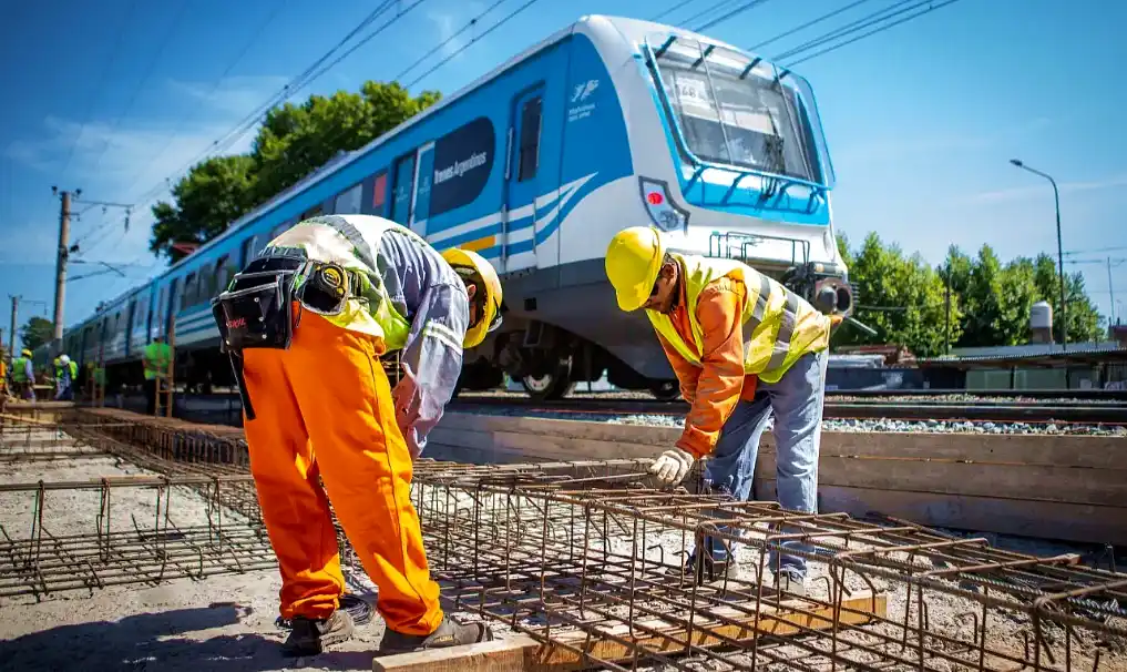 obras tren sarmiento