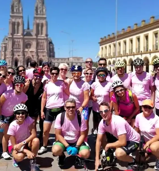pedaleada rosa