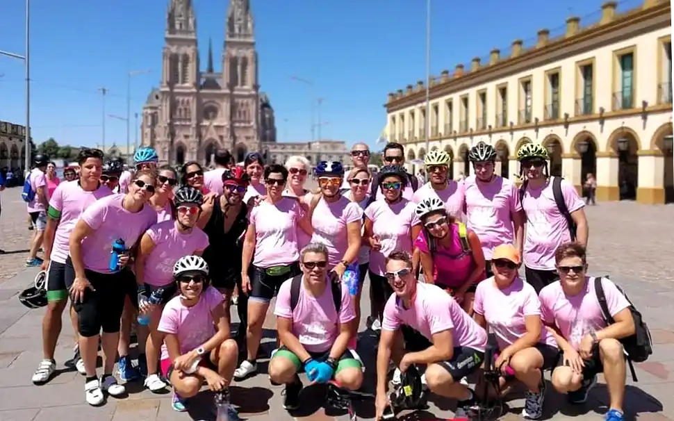 pedaleada rosa